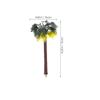 MAGICLULU 8pcs Miniature Palm Tree Model for Diorama Decor - Realistic Fake Coconut Trees in 4 Sizes (6In, 5.1In, 3.9In, 3.1In) for Landscape and Creative Scenery view 4