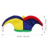 ARTIBETTER Rainbow Jester Hat for Mardi Gras Costume, Funny Festival Parade Carnival Dress up Accessory view 2