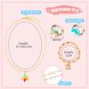 Little Girl Jewelry Set, Princess Jewelry for Toddler Girls 4-6 3-5, Gifts for 5 Year Old Girls Toys, Kids Play Necklaces Rings Bracelets 6-8, Mermaid Costume Dress Up Jewelry 3 4 6 7 + Childrens Gift view 4