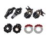 Black TRX4 Brass Weights Portal Axle Housing for 1/10 RC Rock Crawler TRX-4 Defender Bronco 2021 G500 K5 Sport TRX6 LCG Upgrade view 1