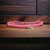 Breast Cancer Awareness Bracelets, In Support of Loved Ones Battling Cancer, Fund Raising, Friendship Bracelets, Gift for her, Gift for him (Braided Style) view 4
