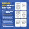 Church Safety and Security Decision Decks | 60 Safety Team Scenario Cards for Churrch Security Leaders. view 3