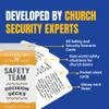Church Safety and Security Decision Decks | 60 Safety Team Scenario Cards for Churrch Security Leaders. view 4