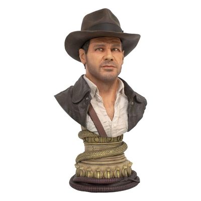 Diamond Select Toys Indiana Jones and The Raiders of The Lost Ark Legends in 3-Dimensions: Indiana Jones 1:2 Scale Bust