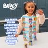 Bluey Stacking Game  Spin, Balance & Play with 15 Fun Character Pieces & Sticks, Exciting Wooden Stacking Game for Kids, Toddlers & Families Ages 3+ view 2