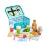 8th Wonder Wooden Bluey Toys Picnic Carrying Case, 30-Piece Picnic Basket Toy with Cutlery and Food Accessories, Outdoor Food Toys for Kids of Ages 3+ view 1