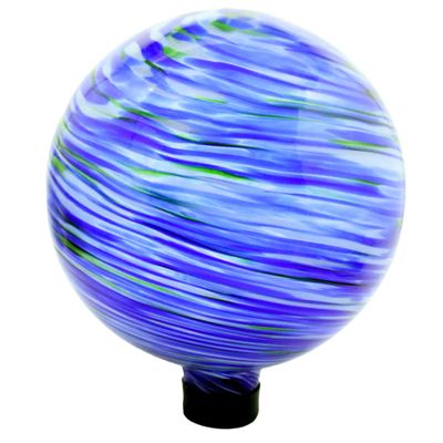 Very Cool Stuff 10" Blue Swirl Abstract Globe