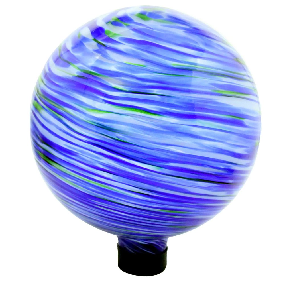 Very Cool Stuff 10" Blue Swirl Abstract Globe