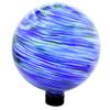 Very Cool Stuff 10" Blue Swirl Abstract Globe view 1