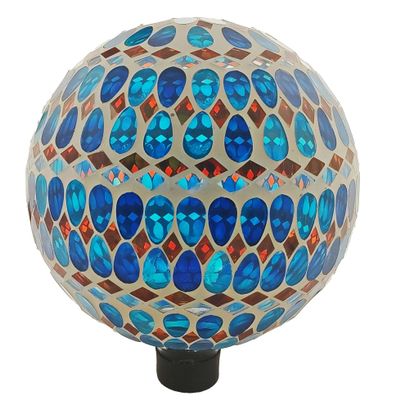 Very Cool Stuff 10" Turquoise Geometric Globe