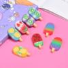 DOMG 16Pcs Ice Cream Erasers for Kids, Cute Fruit Shaped Fun Food Eraser for Classroom Rewards Party Favors view 4
