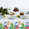 Gatherfun Dinosaur Party Supplies Disposable Tablecloth Waterproof Plastic Rectangular Table Cover for Boys Kids Birthday Party Baby Shower Dinosaur Party Decorations 3PCS 54 X 108 inch view 4