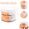 CIOAIWAE Peach Cake Butter Slime Kit, Party Favors Slime for Girls Boys, Soft & Non-Sticky, Putty Toys for Kids(7oz 200ML) view 3