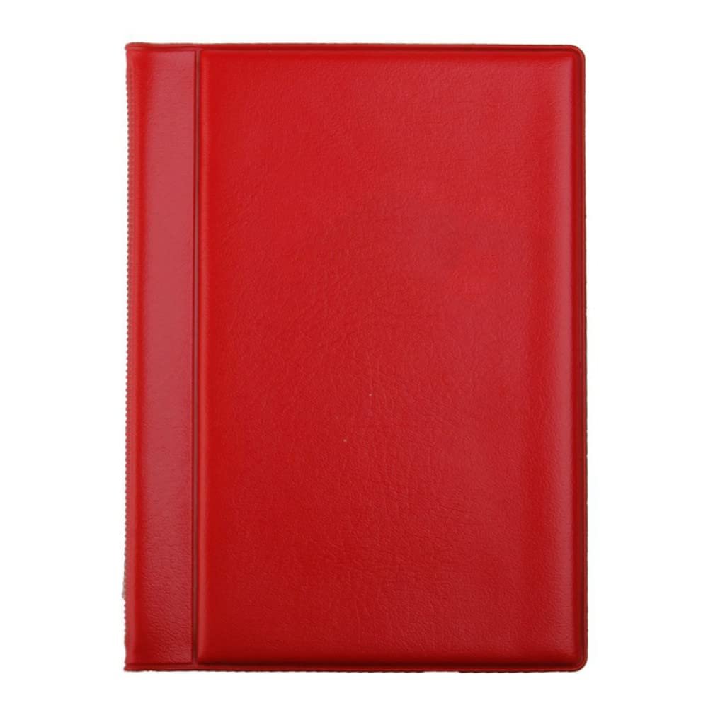 120 Coin Pockets Collection Collecting Storage Holder Money Penny Album Book,red
