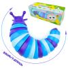 Cevioce Sensory Slug Fidget Toys, Fidget Slug Toys for Adults & Kids Party Favors, 1 PC Cute Autism Sensory Toys for Autistic Children, Toddler Valentines Day Gifts for Kids, Travel Toys for 1+ B view 3