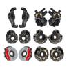 Black TRX4 Brass Weights trx4 Brass diff Cover Brake Disc Portal Axle Housing for 1/10 RC Rock Crawler TRX-4 Defender Bronco 2021 G500 K5 Sport TRX6 LCG Upgrade view 1