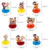 Beto y Bely Party Decorations Honeycomb Centerpiece, 8 Pieces Music Beto y Bely 3D Double Side Cake Toppers Table Centerpieces, Music Beto y Bely Photo Backdrop for Kids Birthday Party Decorations view 2