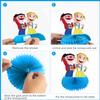 Beto y Bely Party Decorations Honeycomb Centerpiece, 8 Pieces Music Beto y Bely 3D Double Side Cake Toppers Table Centerpieces, Music Beto y Bely Photo Backdrop for Kids Birthday Party Decorations view 3