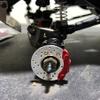 Brass Parts TRX4 Brass Diff Cover Brake Disc 1/10 RC Portal axles for TRX6 RC Rock Crawler TRX4 Defender Bronco 2021 G500 K5 Sport TRX6 LCG UpgradeBlack,4-in-1 Brass Counter Weight view 4