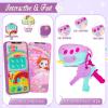 Officygnet Girls Toys for 3 4 5 6 7 8 Year Old - Pretend Princess Play Purse Toys for Little Girl, Toddler Purse with Accessories, Kids Toy Purse Birthday for Girls Ages 2-4 3-5 4-5 6-8 (Purple) view 3
