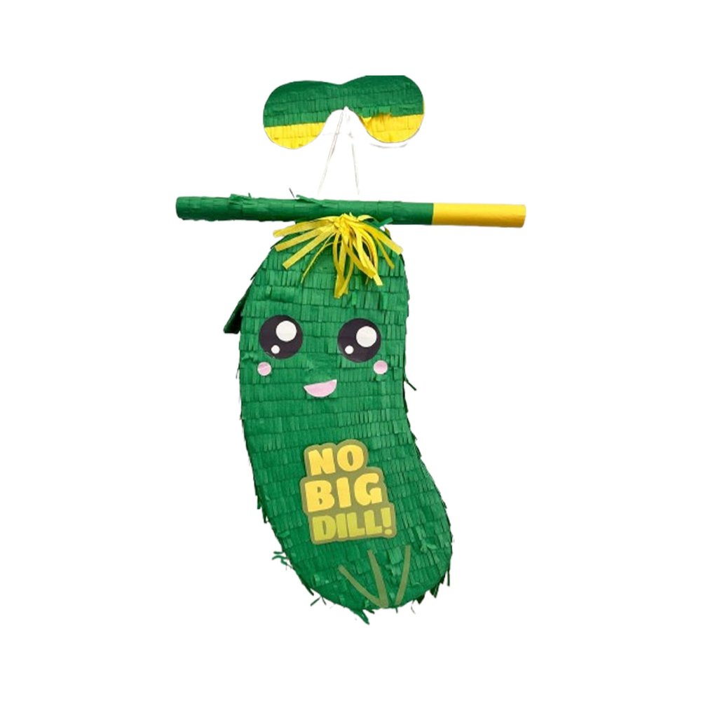 APINATA4U 20 Pickle Pinata - Cucumber Dill Delight for Birthday or Bachelorette Parties - No Big Dill, Just Veggies Theme Fun Celebration!