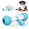 PETGEEK Interactive Dog Bone Toy, Automatic Dog Chase Toy, Electronic Pet Toys for Medium/Large Dog Boredom, USB Rechargeable Safe Material, Blue Color view 1