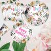 APOWBLS Two Wild Birthday Decorations Girl Tableware - Safari Jungle Animal 2nd Birthday Plates Napkins Party Supplies, Paper Plates, Napkins, Tablecloth, Disposable Forks | Serves 24 view 4