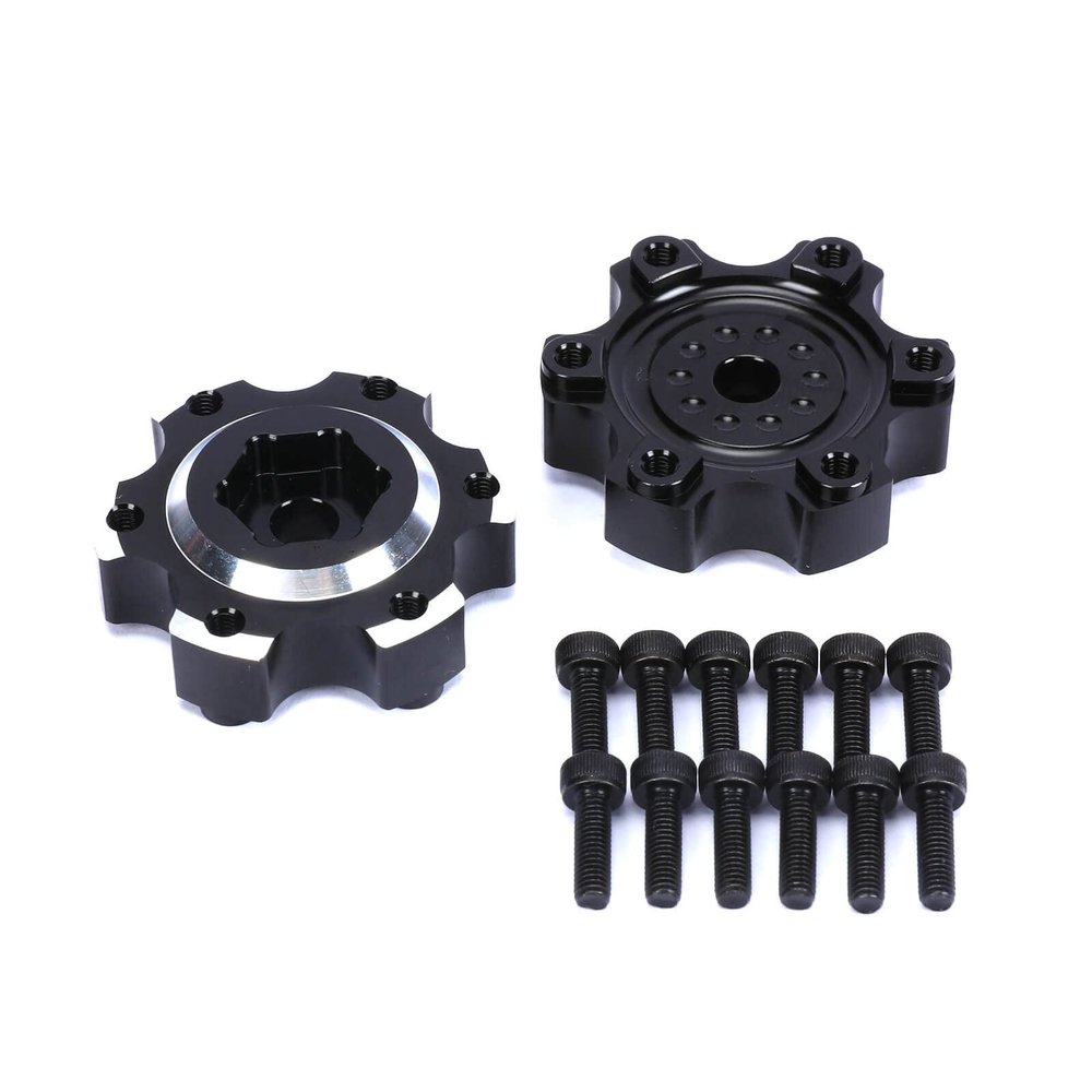 RCAWD Alloy Wheel Hex Adapters 1/10 6x30 to 12mm PRO633700 for Proline Series Wheel Tires Upgrade Parts