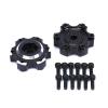 RCAWD Alloy Wheel Hex Adapters 1/10 6x30 to 12mm PRO633700 for Proline Series Wheel Tires Upgrade Parts view 1