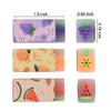 15Pcs Cute Fruit Erasers for Kids, Fun Food Pencil Erasers for School Supplies Prize Gifts Party Favors view 2