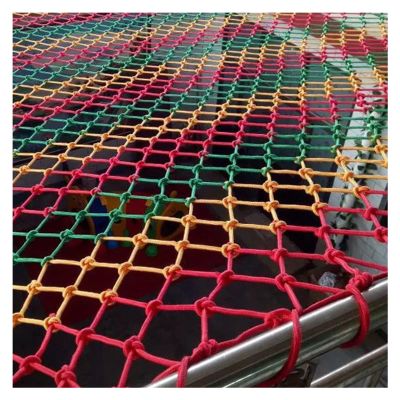 AFGZQ Child Railing Stairs Safety Netting Outdoor Balcony Garden Fence for Decoration, Balcony Stairs Anti-Fall Net, Custom Size Color : 10cm mesh, Size : 2x5m(6.6x16.4ft)