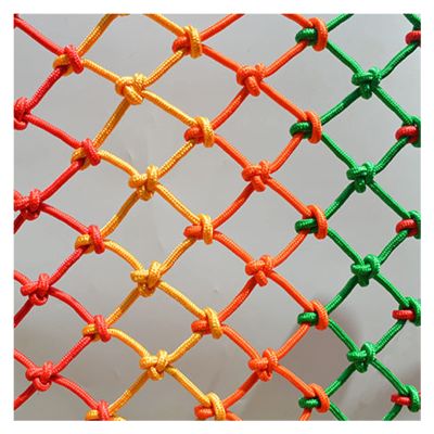 AFGZQ Child Fall Protection Safety Netting Wall Decorative Hang Cloth Net, Kids Stair Balcony Railings Fence for Indoor and Outdoor, Custom Size Color : 6mm Rope, Size : 1x2m(3x7ft)
