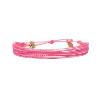 Breast Cancer Awareness Bracelets, In Support of Loved Ones Battling Cancer (Non Braided)