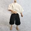 1/12 Scale Figure Clothes Male Clothes Men's T-Shirt Pants Trousers Clothing for 6inch Male Action Figure Body Doll (A) view 1