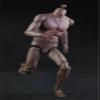 1/6 Scale Male Body,12inch Male Strong Musclar Action Figure Basketball Sports Joints Movable Figure Body Collectible (Black Skin) view 1