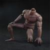 1/6 Scale Male Body,12inch Male Strong Musclar Action Figure Basketball Sports Joints Movable Figure Body Collectible (Black Skin) view 3