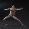 1/6 Scale Male Body,12inch Male Strong Musclar Action Figure Basketball Sports Joints Movable Figure Body Collectible (Black Skin) view 4