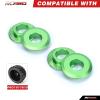 RCAWD Alloy Wheel 1/5 Billet Adapter Washer F/R PRO637900 for Proline Series Wheel Tires Upgrade Parts Green view 4