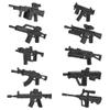 HIMIRICH Weapons Pack Military Toy Set Building Blocks Model for Soldier Figures, Army Equipment Gear Kit Pieces and Parts Accessories Compatible with Major Brand view 1