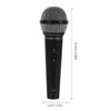 STOBOK Kids Play Microphone 6.49 Inch Plastic Fake Mic for Pretend Play Stage Performances Birthday Parties and Cosplay (Black) view 2