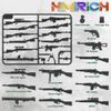HIMIRICH Weapons Pack Military Toy Set Building Blocks Model for Soldier Figures, Army Equipment Gear Kit Pieces and Parts Accessories Compatible with Major Brand view 2