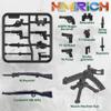 HIMIRICH Weapons Pack Military Toy Set Building Blocks Model for Soldier Figures, Army Equipment Gear Kit Pieces and Parts Accessories Compatible with Major Brand view 3
