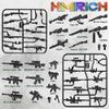 HIMIRICH Weapons Pack Military Toy Set Building Blocks Model for Soldier Figures, Army Equipment Gear Kit Pieces and Parts Accessories Compatible with Major Brand view 2