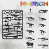 HIMIRICH 38 Pcs WW2 Military Weapons Pack Soldier Style Weapon Accessories, Army Gun Sets Toys Compatible with Classic Building Blocks for Children Age 6 to 15 Years view 2