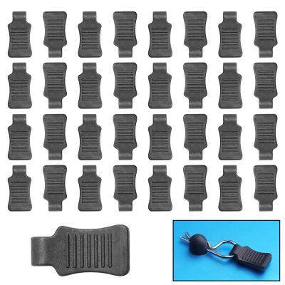 HobbyPark 50pcs RC Rubber Pull Tabs for 1/12 1/10 1/8 1/5 RC Car Body Clips Scale Models (fit 1.2mm 1.4mm 1.5mm Rod)