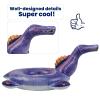 HOHQB Vivid Spinosaurus Dinosaur Pool Floats Kids Love It, Dinosaur Pool Ring for Kids Ages 3-10 Boys Girls view 3