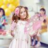 5pcs Tea Party Supplies Kit - Tea Party Hat, Princess Pearl Necklace, Bracelet, Folding Fan & Gloves for Girls Toddler Birthday Dress Up Party Favors Decor (B) view 3