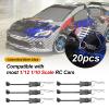 20pcs HobbyPark Universal RC Car Body Clips and Retainer for All 1/10 1/12 Scale Arrma Traxxas Axial SCX10 Losi Redcat HPI Exceed Shell Replacement Pins view 2