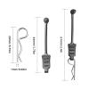 20pcs HobbyPark Universal 1/16 1/18 RC Car Body Clips and Pull Tabs Retainer Small R Pins for SCX24 TRX4M RC Vehicles Truck Buggy Shell Replacement Parts view 2