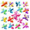 100 Packs Airplane Mini Pop Fidget, Autism Sensory Birthday Birthday Party Favors Gift for School Classroom, Adult and Kids view 1